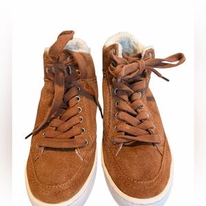 Dolce Vita Tan Suede Ankle Boots